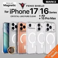 เคส FenixShield Crystal Hybrid III (Mark3) สำหรับ iPhone 17 / 16 / 15 / Air / Plus / Pro / Max